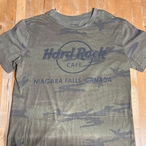 Hard Rock Cafe Niagara Falls Camouflage Tee